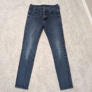 Lucky Brand Dark Blue Hayden Skinny Athletic Fit Jeans